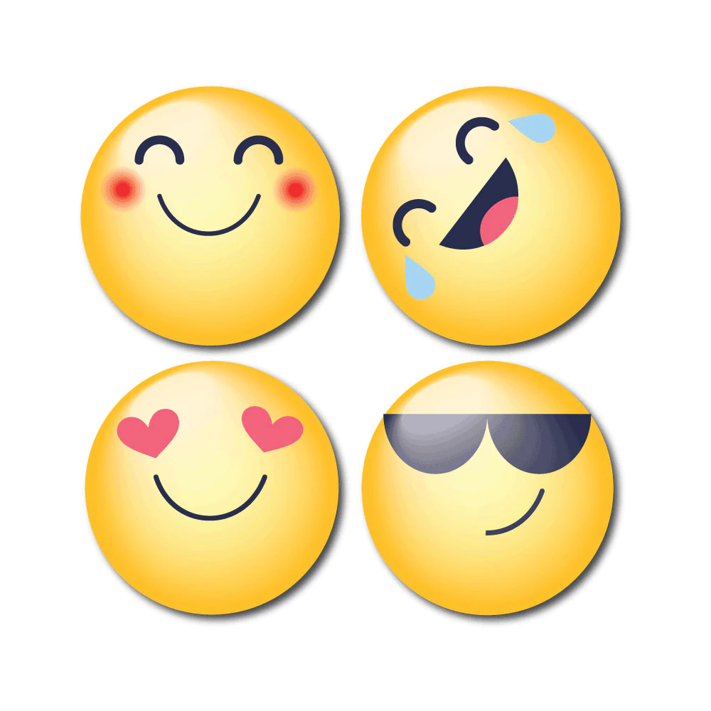Rainbow Moments Emoji Shaped Paper Napkin-16