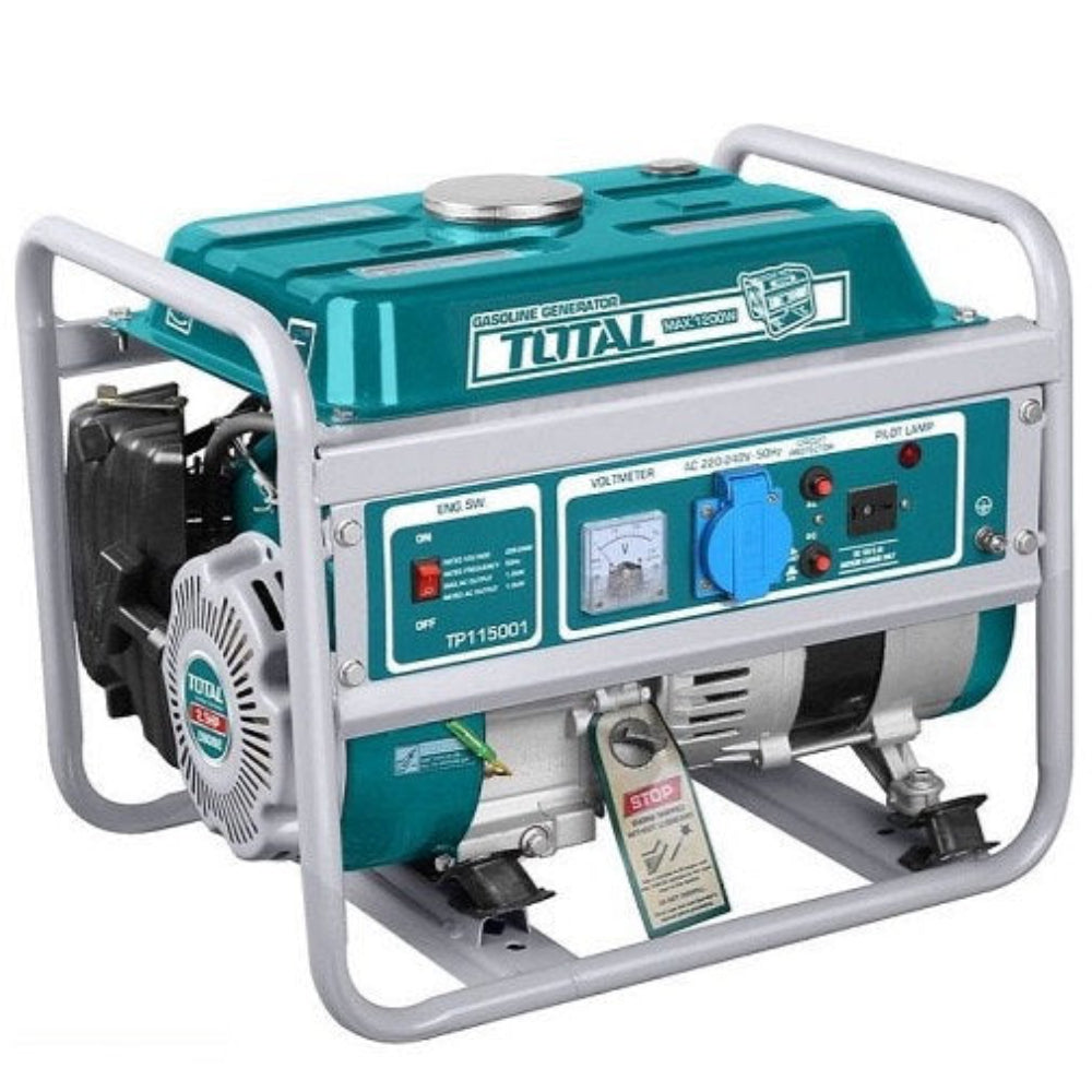 TOTAL 1200W Gasoline Generator Reliable Power for All Needs