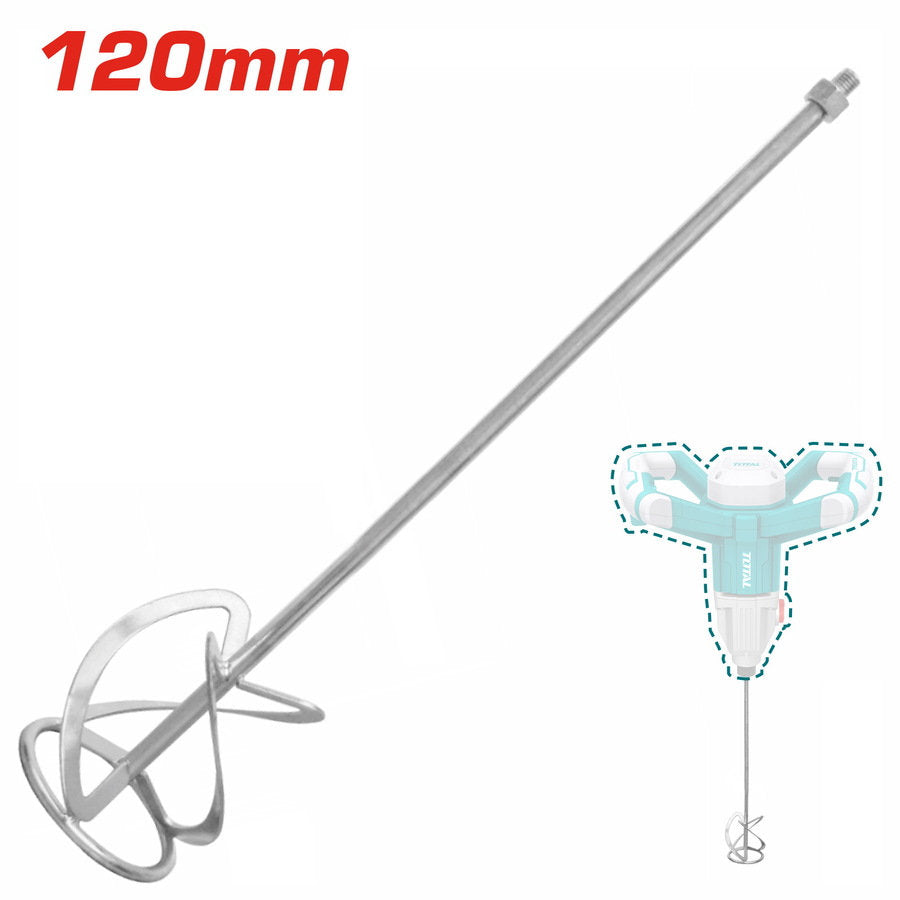 TOTAL 14mm Paint Mixing Paddle Durable & High-Performance