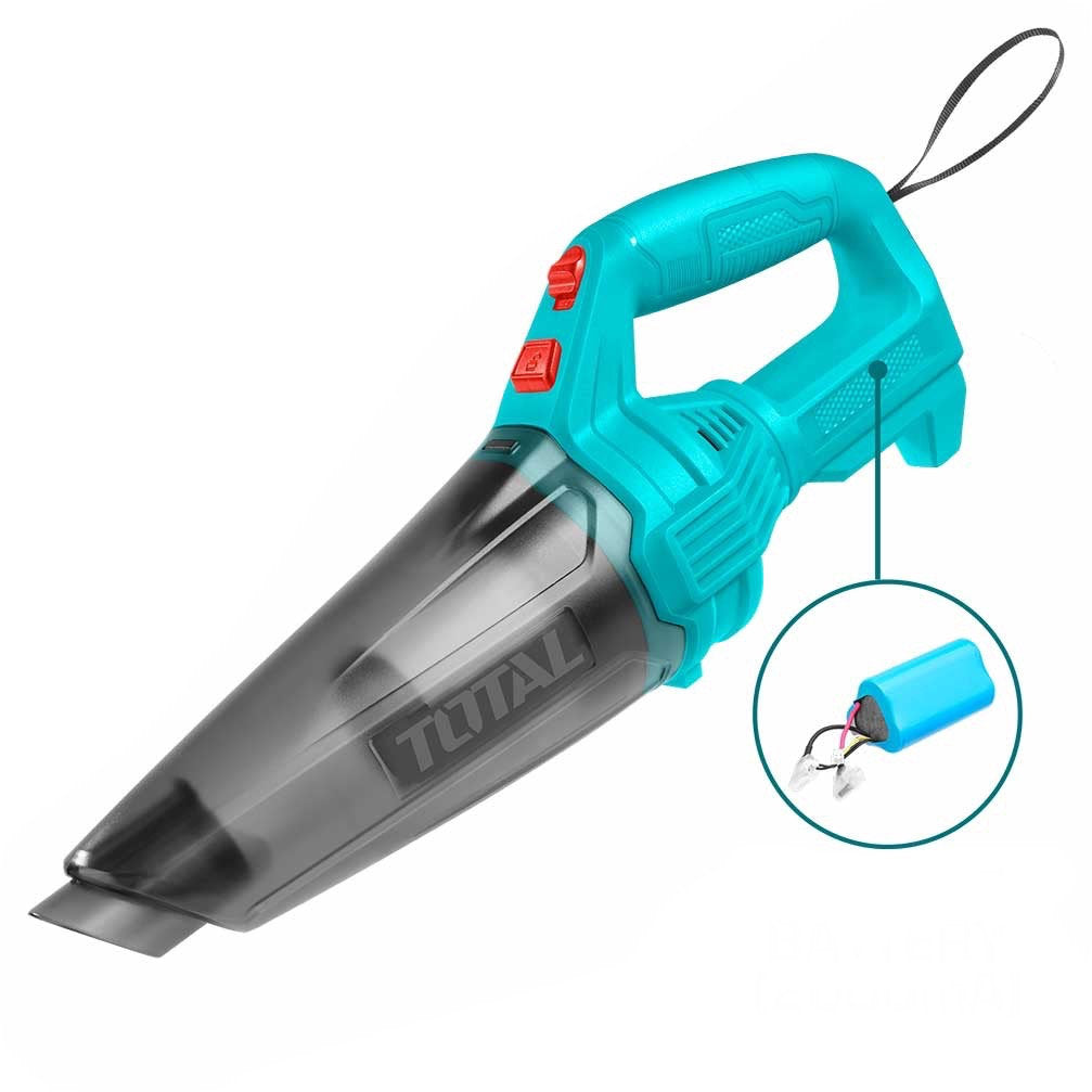 TOTAL Type C Car Vacuum Cleaner Lightweight & High Suction Power