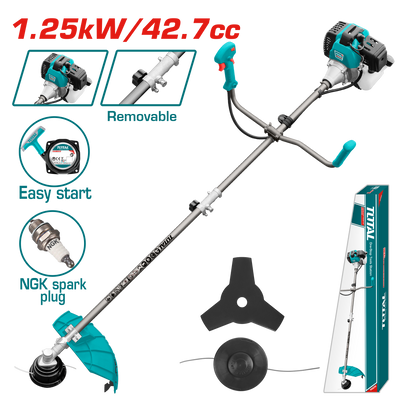 Total Gas Lawn Edger and Mower 1.25 kW | 42.7 m³