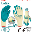 TOTAL Latex Coated Work Gloves XL – Anti-Slip Safety Gloves (TSP13102)
