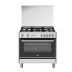 LA GERMANIA Gas Cooker – 90CM – 5 Burners – Semi Cast Iron