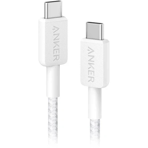 Anker USB-C to USB-C Cable 3ft White - Bundle