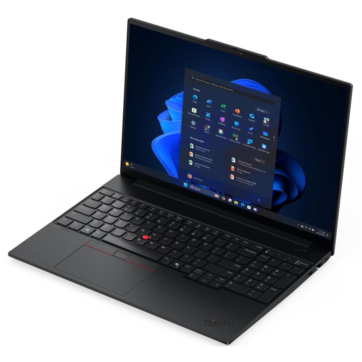 Lenovo ThinkPad E16 Gen 3 - AMD Ryzen 7 250, 16GB DDR5, 1TB SSD, 16" WUXGA Display | Black