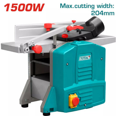 Total 1500W Wood Planer High-Performance for Woodworking