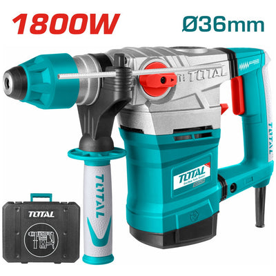 Total 1800W SDS Plus Rotary Hammer Ultimate Power & Precision