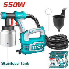 Total 550W Electric Spray Gun High Precision & Performance