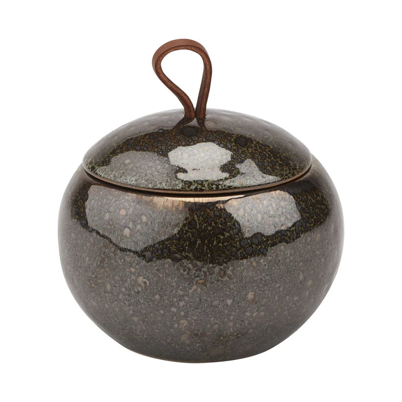 Aquanova Ugo Ceramic Beauty Box – Elegant Stone Storage