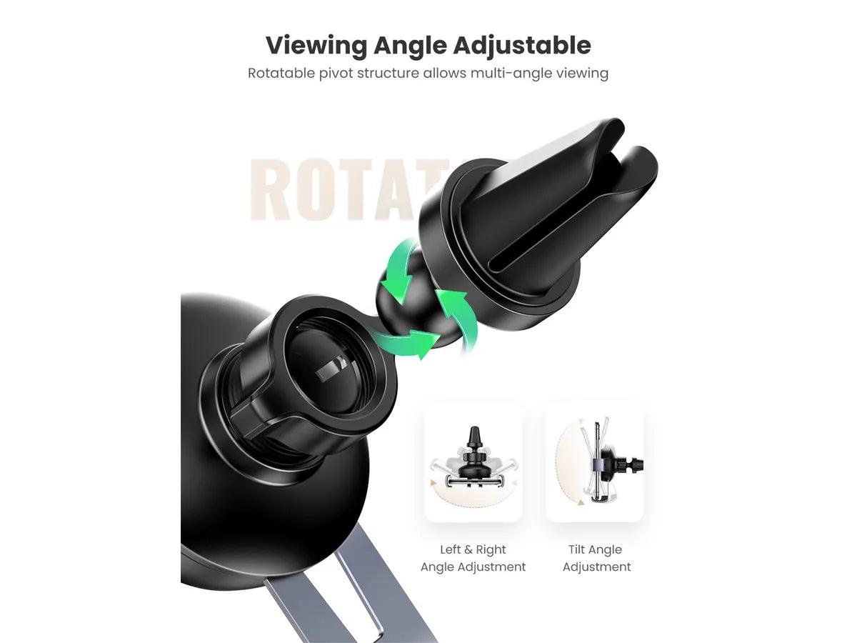 حامل هاتف يوجرين لجهاز التهوية - رمادي فضائي