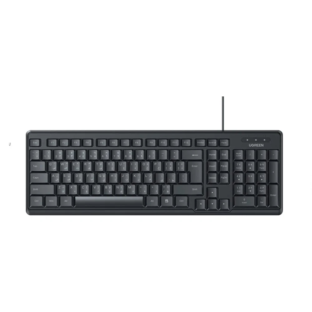 UGREEN Wired Keyboard K330 – Backlit, Quiet, USB