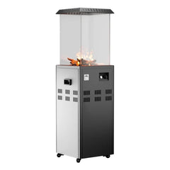 Olmar Gardens 4 Gas Heater – Royal Black | A1004