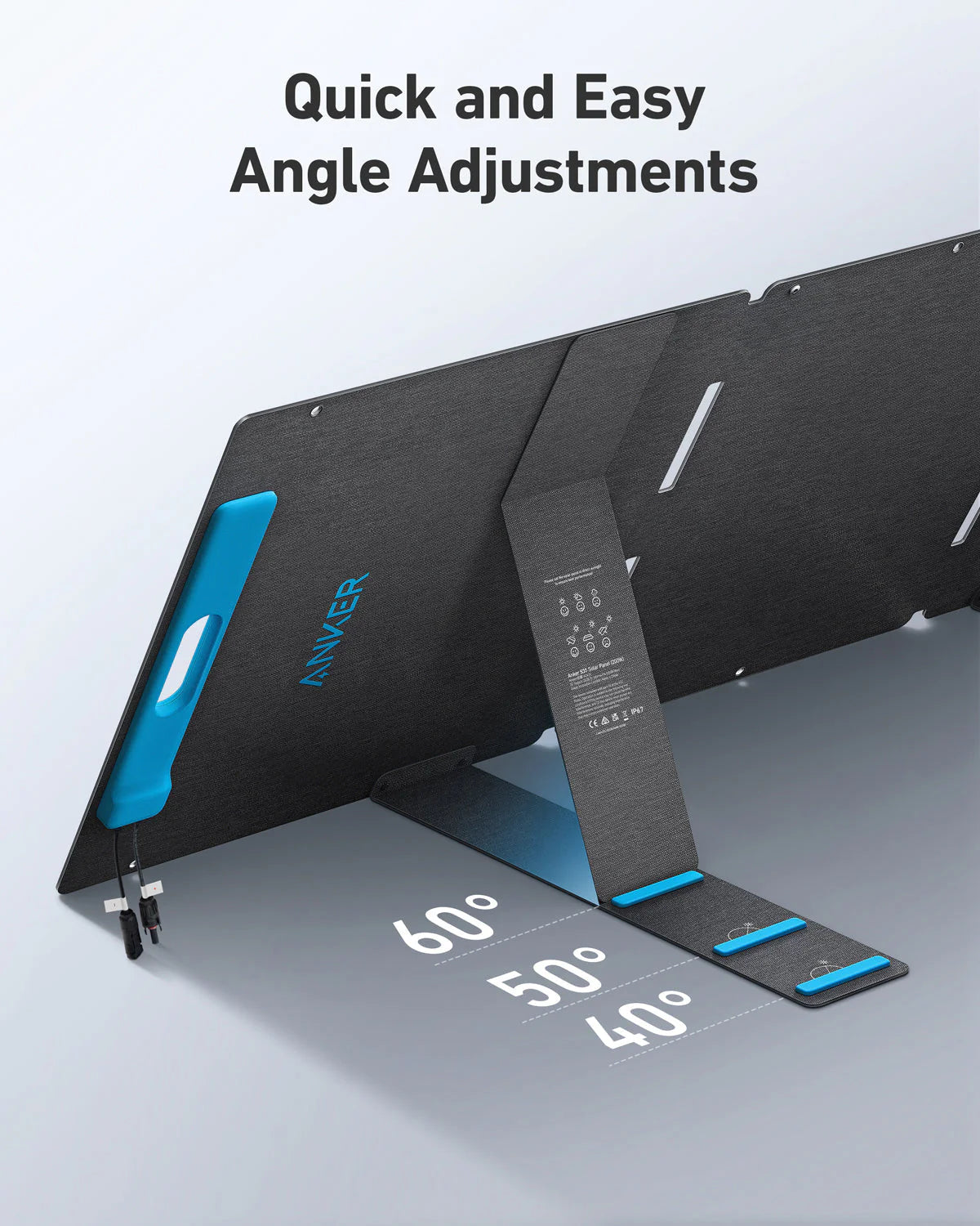 لوحة شمسية قابلة للطي Anker SOLIX PS400 بقوة 400 واط