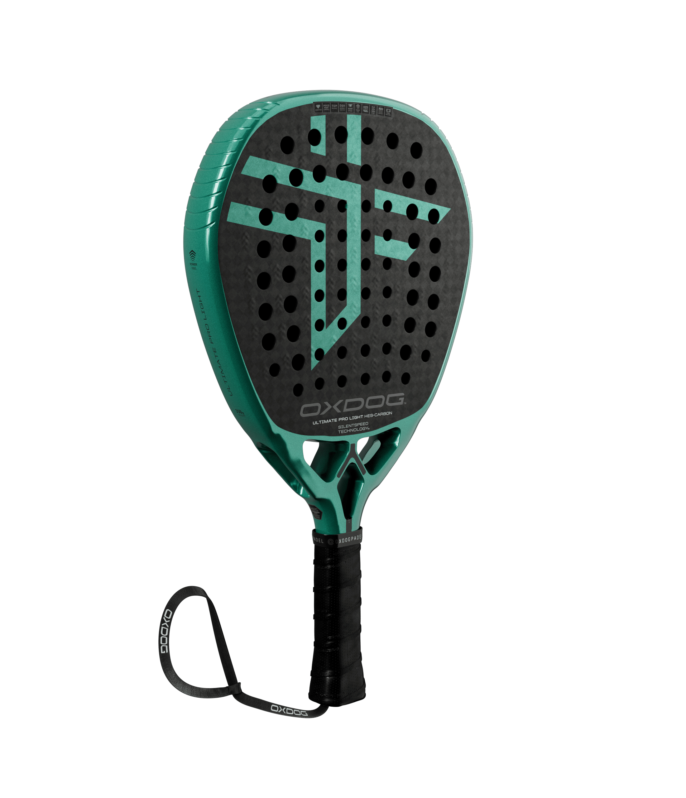 OXDOG Ultimate Pro Light HES-Carbon SilentSpeed 3D/Sand DM Racket