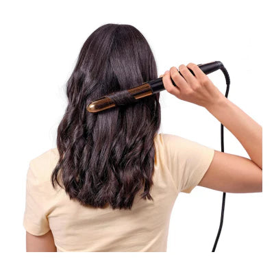 BaByliss Straight And Curl Brilliance 2-In-1 Hair Straightener ST482E Black