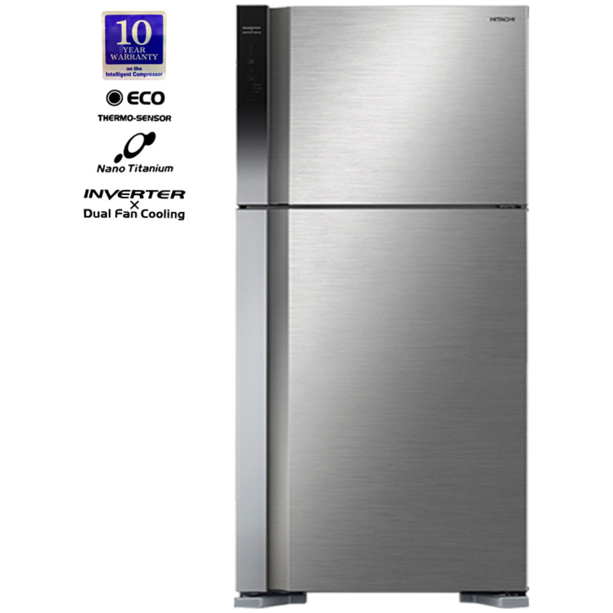 ثلاجة هيتاشي 601 لتر إنفرتر A++ | R-V800PJ7