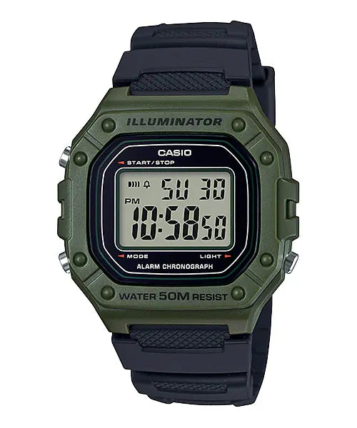 CASIO W-218H-3A MEN WATCH