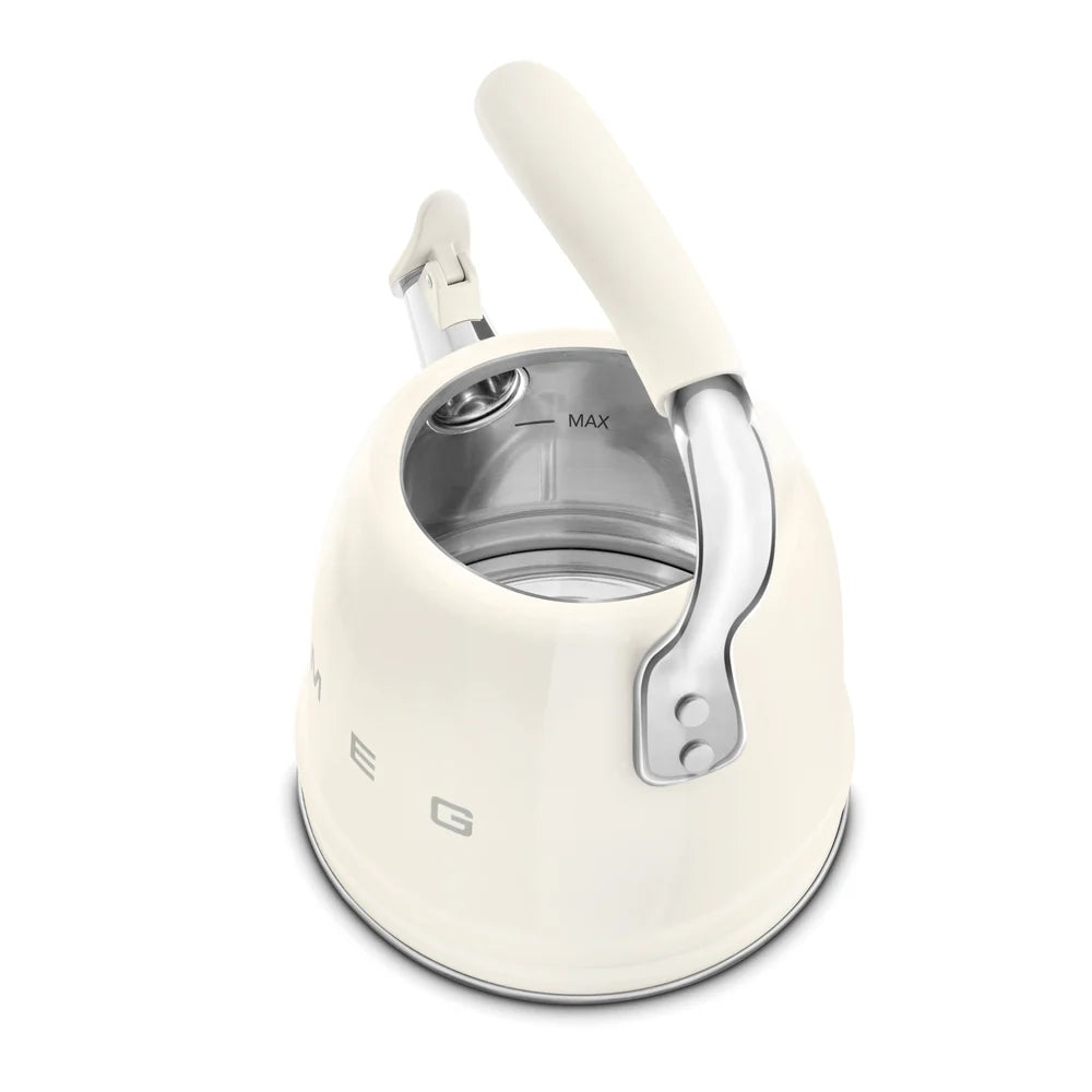 Smeg WKF01 Whistling Kettle 50’s Style – Cream