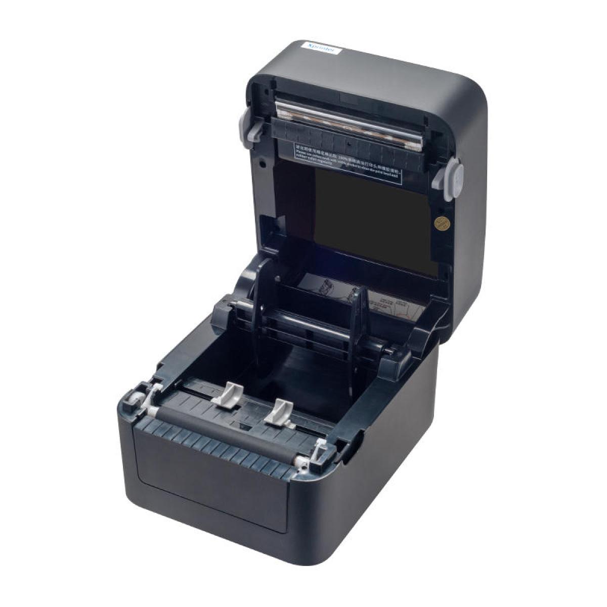 طابعة ملصقات الباركود الحرارية عالية السرعة Xprinter XP-410B مقاس 6 بوصات
