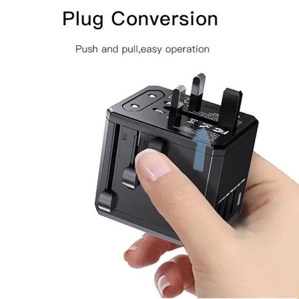 Yesido Universal Travel Adapter 20W USB & Type C Charger