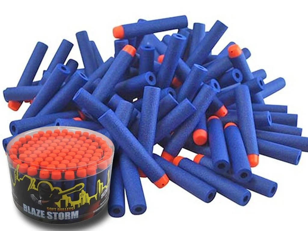 طلقات Blaze Storm إسفنجية 100 قطعة للأطفال 6+