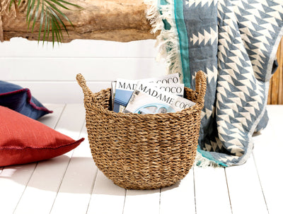 Dorise Large Wicker Basket - Madame Coco JO