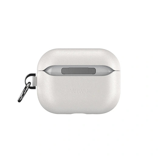 غطاء حماية WiWU Genuine Leather HC-201 لسماعات AirPods Pro