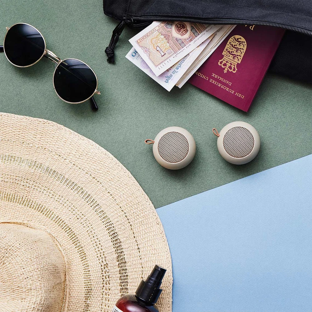 Kreafunk aGO Mini Bluetooth Speaker – Ivory Sand