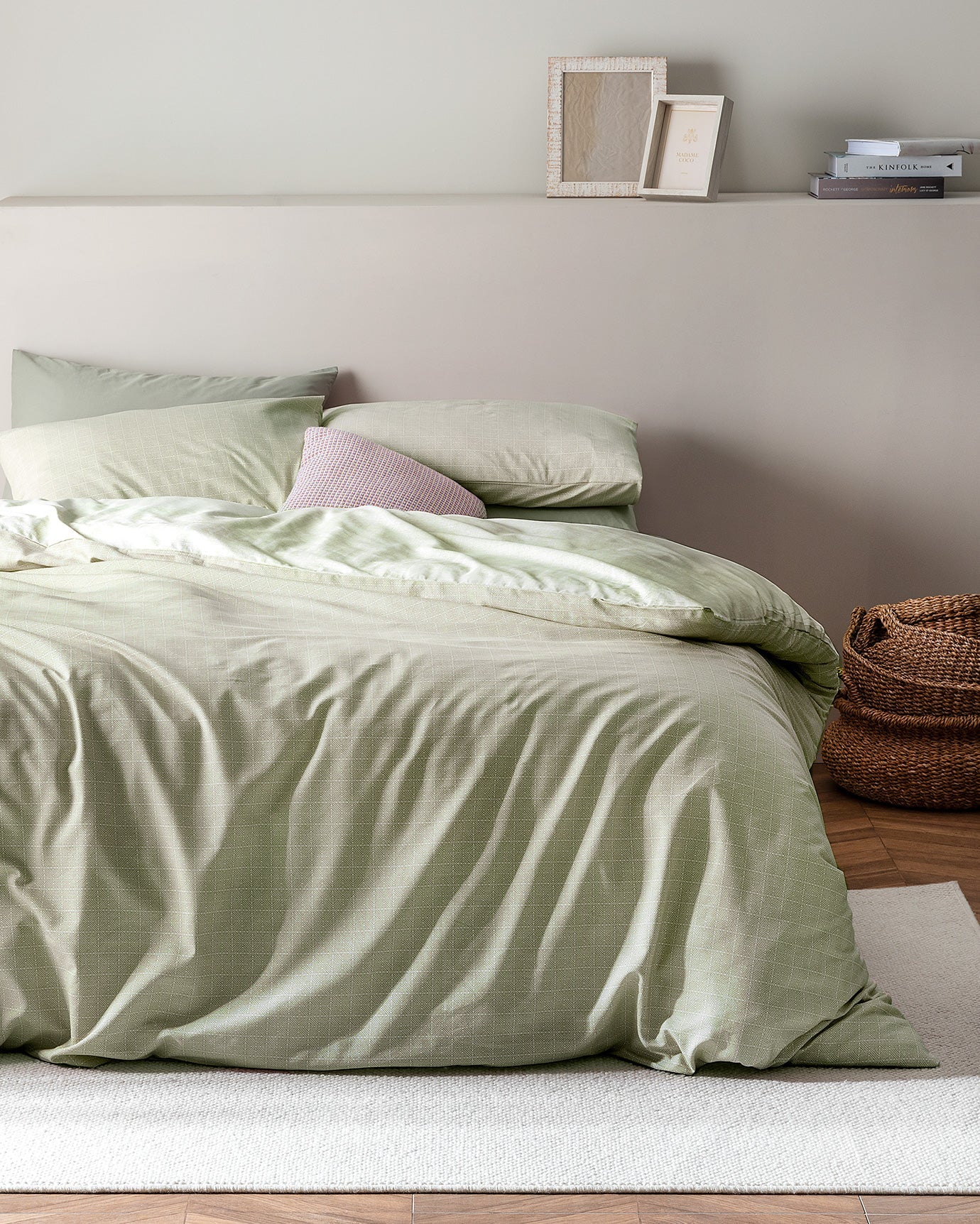 Odette Double Size Duvet Cover Set - Ranforce Patterned - Madame Coco JO