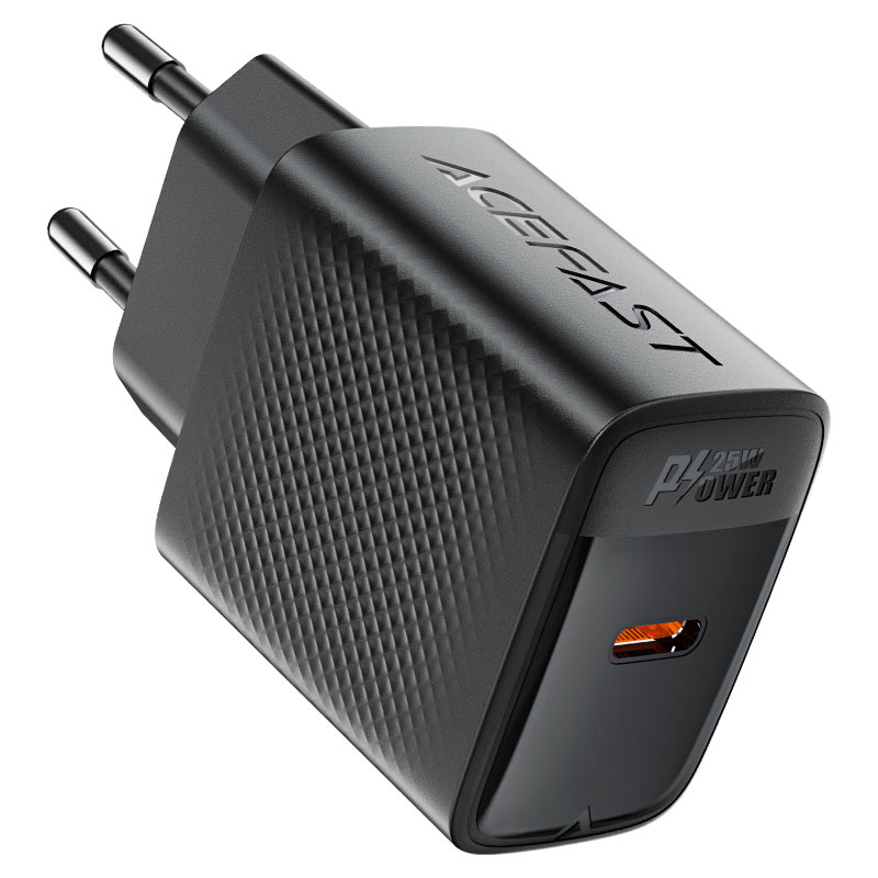 شاحن ACEFAST A104 GaN 25W USB-C سريع قابس أوروبي