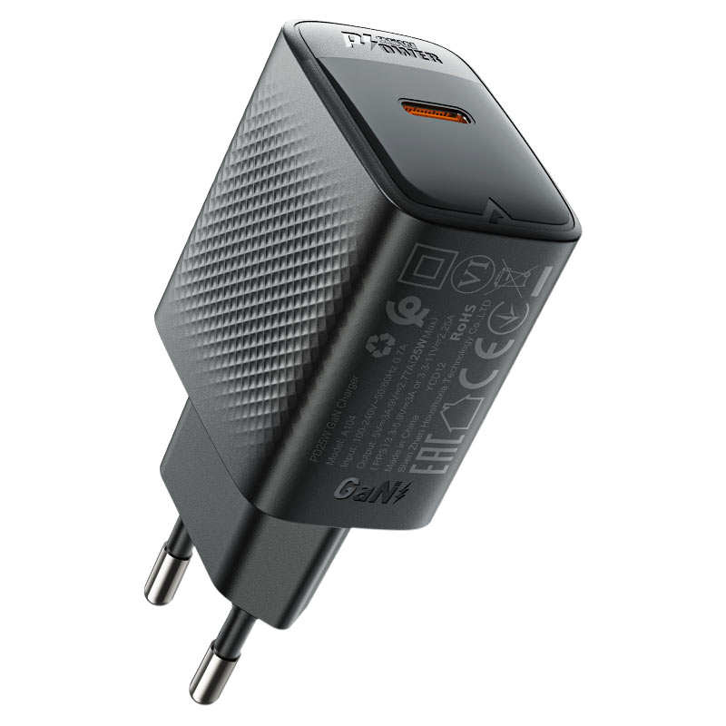 شاحن حائط ACEFAST A104 GaN PD25W سريع USB-C (EU)