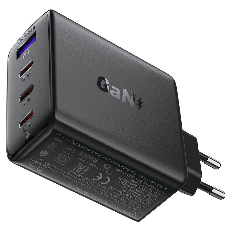 شاحن ACEFAST A94 GaN 100W 4 منافذ USB-C وUSB-A