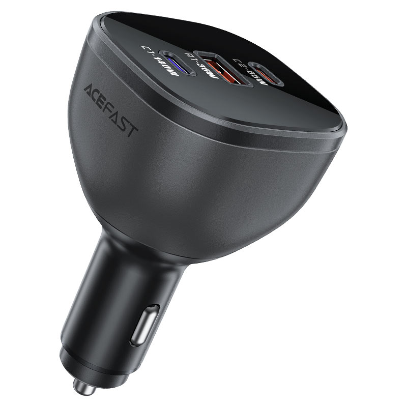 شاحن سيارة ACEFAST B14 165W PD3.1 ثلاثي USB-C وUSB-A