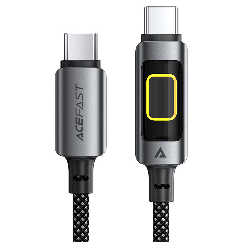 كيبل شحن Acefast C21-03 USB-C إلى USB-C بقدرة 60W