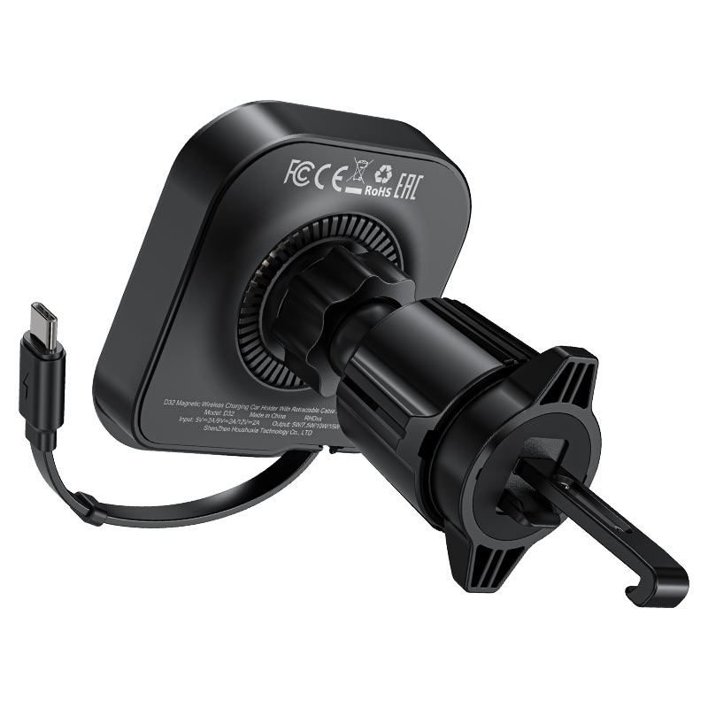 شاحن سيارة لاسلكي مغناطيسي Acefast D32 للشحن السريع