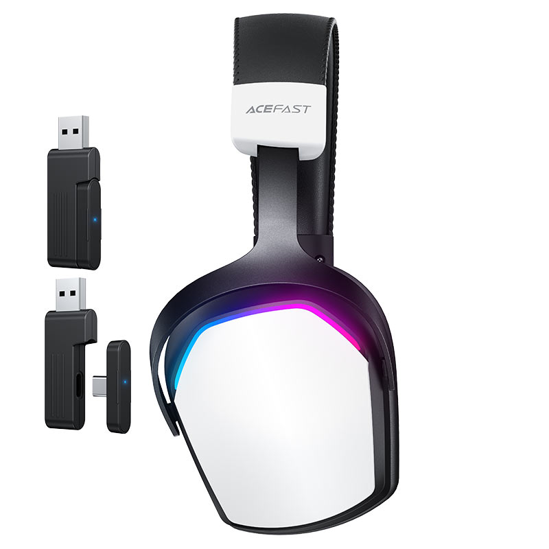 سماعة رأس ACEFAST H11 ألعاب 2.4G بلوتوث 5.4 RGB