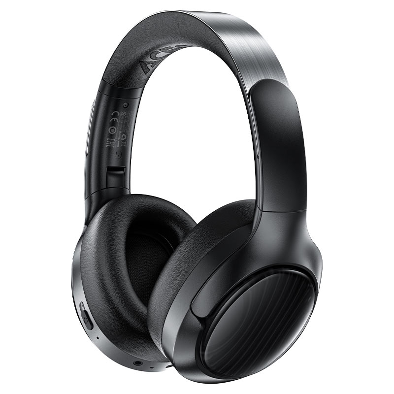 ACEFAST H5 ANC Wireless Headset – 30dB Noise Cancellation | 40mm Hi-Fi | Bluetooth 5.4 | 65H Battery | Foldable | Steel Headband