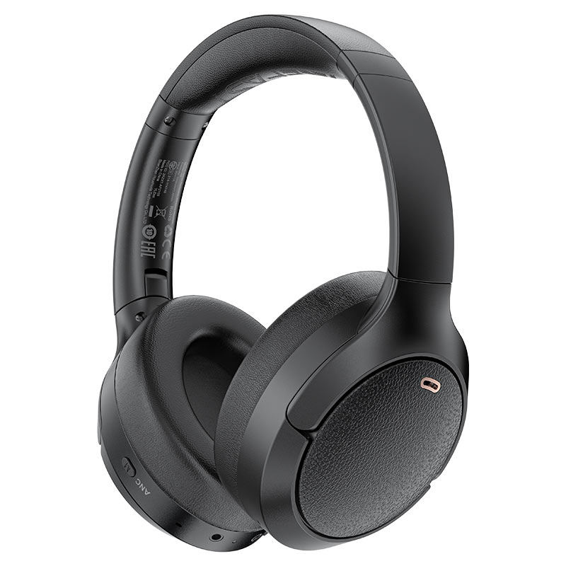 ACEFAST H6 ANC Wireless Headset – 30dB Noise Cancellation | 40mm Hi-Fi | Bluetooth 5.3 | 55H Battery | IPX4 | Foldable