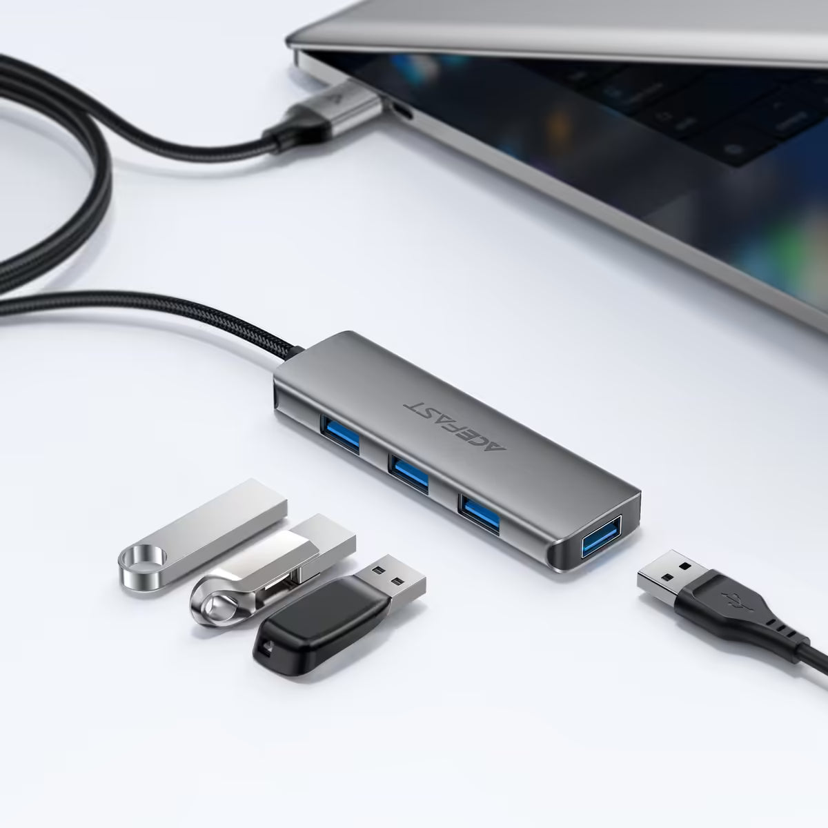موزع ACEFAST J17 USB-A 4 في 1 USB 3.0 سرعة 5Gbps
