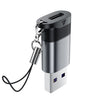 محول ACEFAST J8 USB-C إلى USB-A 10Gbps شحن 27W