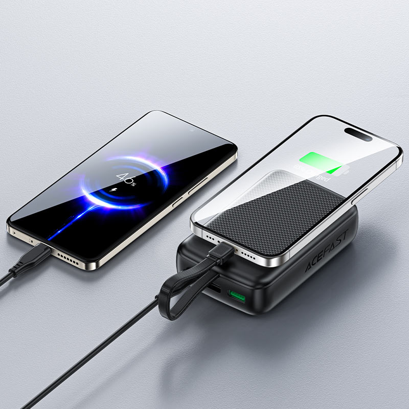 باور بنك ACEFAST M14 20000mAh شحن سريع PD 22.5W USB-C