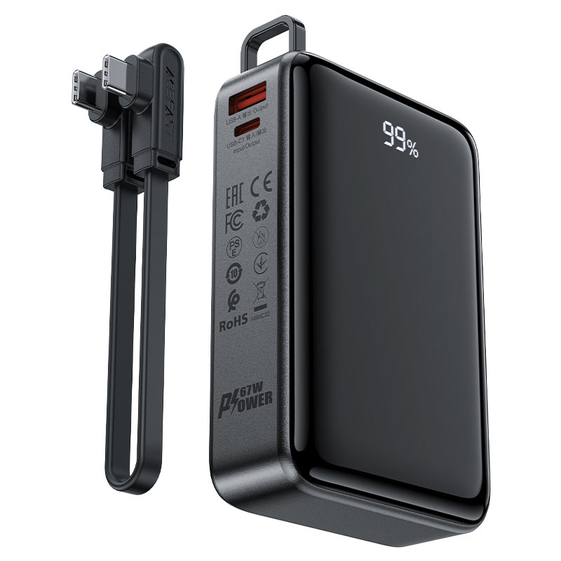 باور بنك ACEFAST M4 20000mAh شحن سريع PD67W قوي