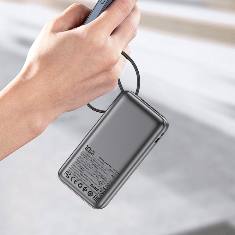 باور بنك ACEFAST M7 10000mAh شحن سريع PD30W مع كابل