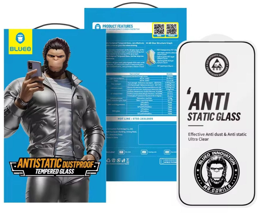 Blueo 6.7" iPhone 13 Pro Max/14 Plus Glass Screen Protector