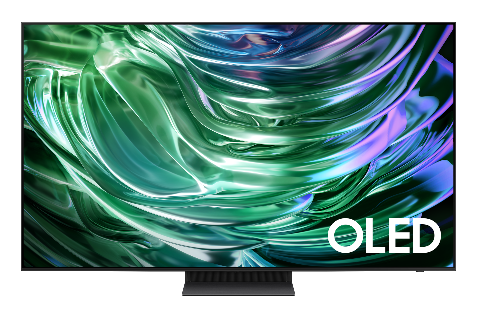 Samsung QA83S90DAUXTW 83 inch OLED 4K Smart TV Black — Front View