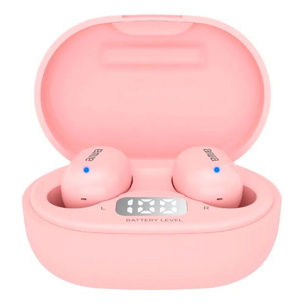 Aiwa EBTW-150 MKII True Wireless Earbuds Pink