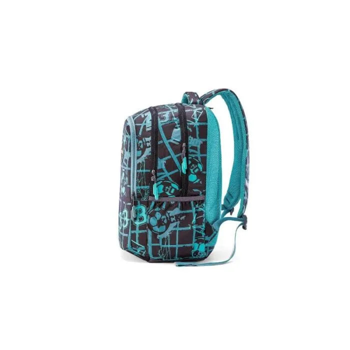 American Tourist PAZZO+ Backpack 01 (Grey/Mint) – Stylish Design