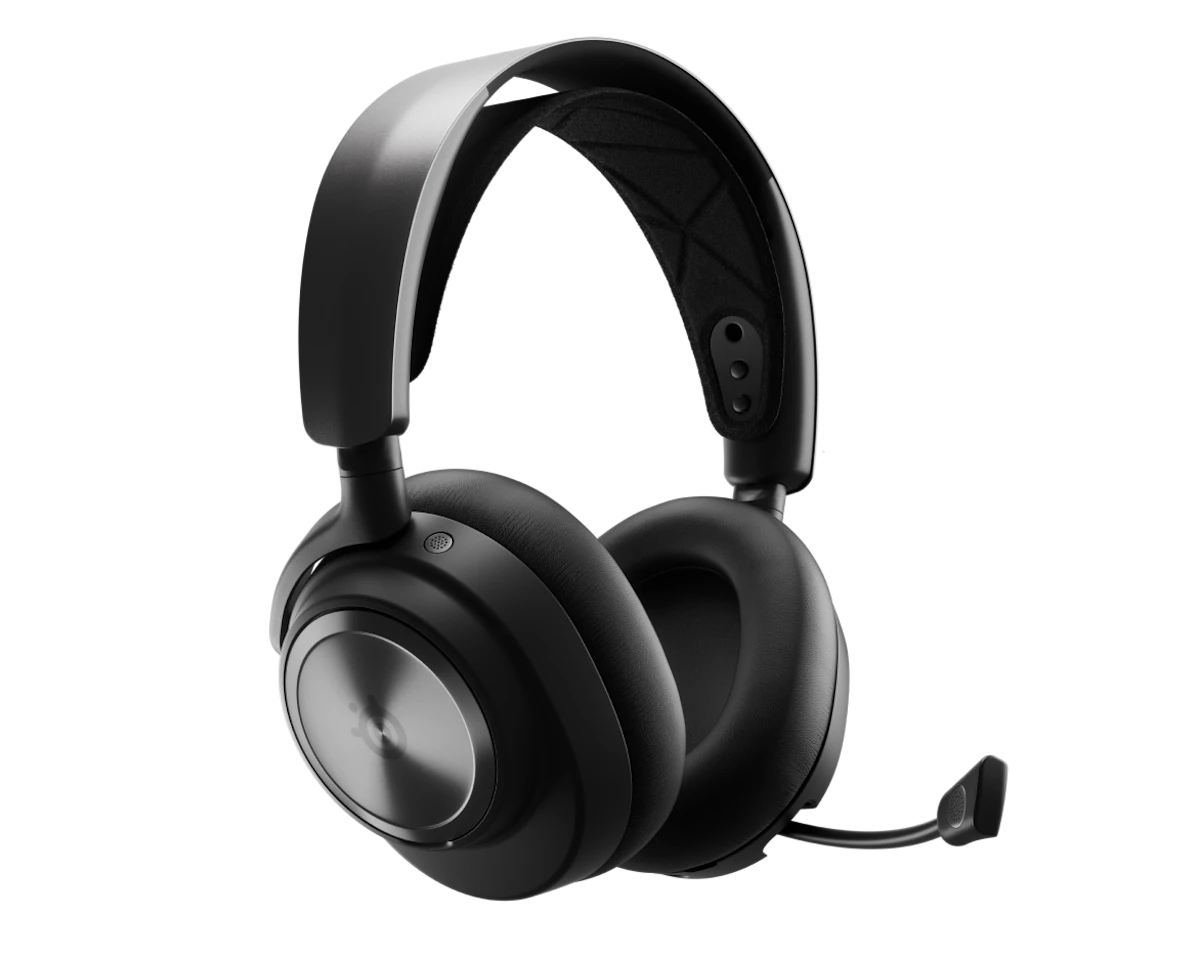 SteelSeries Nova Pro Wireless Headset | Hi-Res Audio & ANC for PC