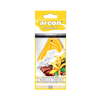 AREON Mon Hanging Car Air Freshener, Vanilla & Chocolate