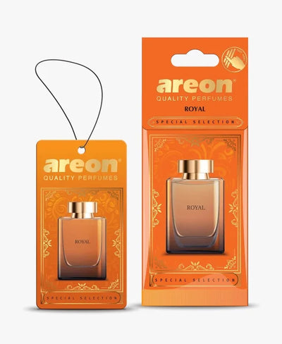 AREON Selection Hanging Car Air Freshener, Royal